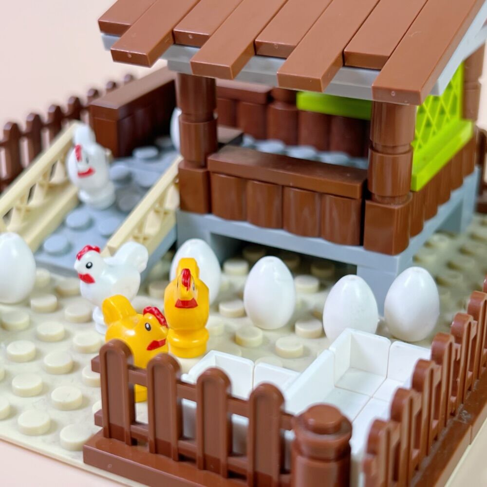 New MOC Chicken Coop Model Bui - Urban Farming Education recension och pris